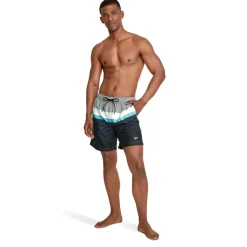 Swim Trunks & Boardshorts-Speedo Printed Volley 18