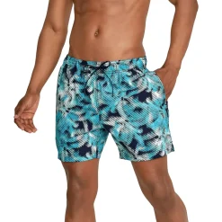 Swim Trunks & Boardshorts-Speedo Printed Volley 16