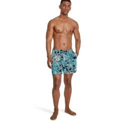 Swim Trunks & Boardshorts-Speedo Printed Volley 16