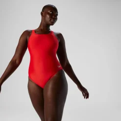 Racing|One Pieces-Speedo ProLT Super Proback Solid One Piece Red