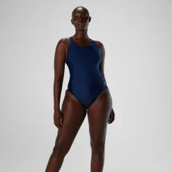 Racing|One Pieces-Speedo ProLT Super Proback Solid One Piece Navy Blue