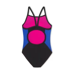 Girls Training|Girls Swimwear-Speedo Propel Back One Piece Flare Pink