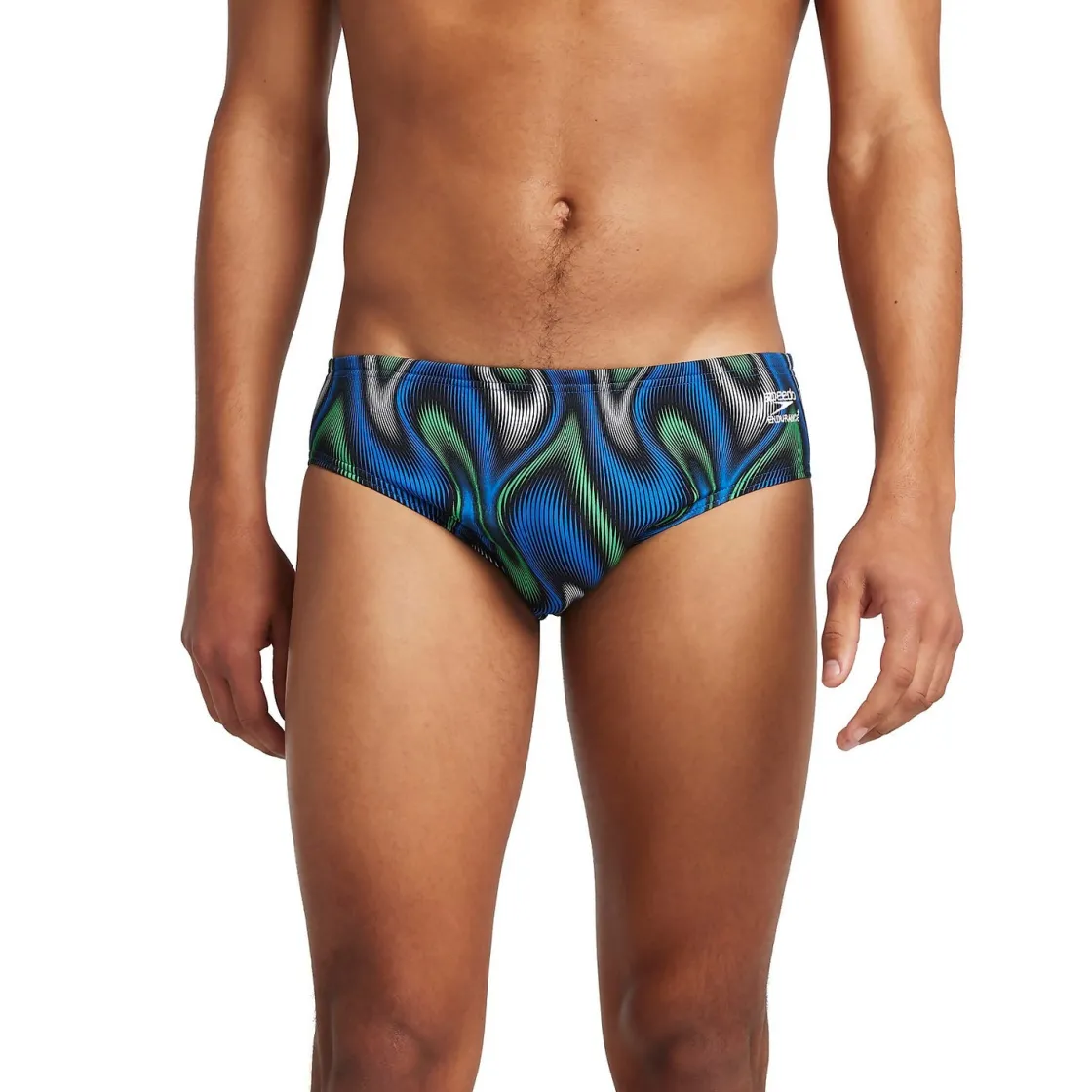 Briefs-Speedo Purpose Brief Green Blue