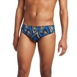 Briefs-Speedo Purpose Brief Blue Yellow