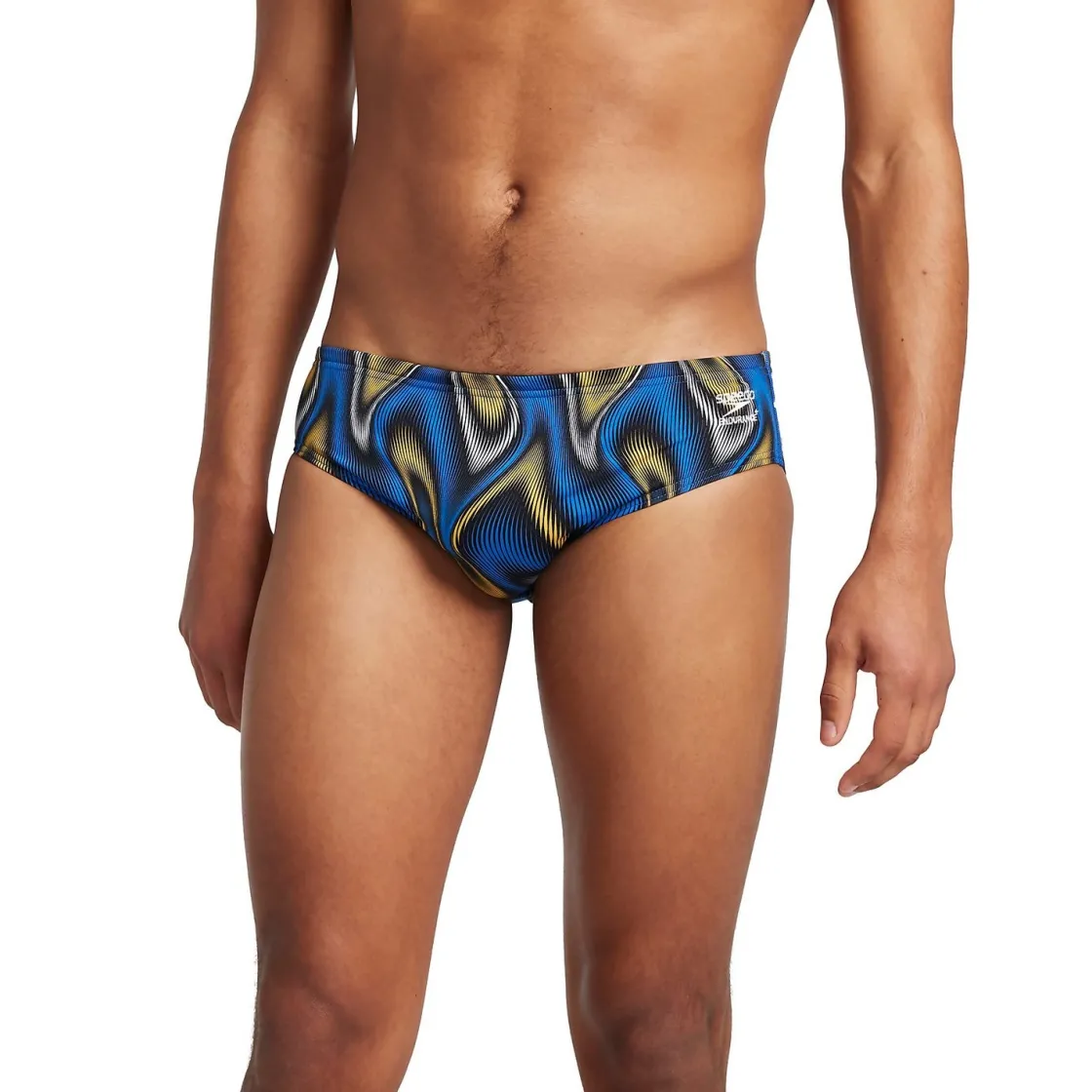 Briefs-Speedo Purpose Brief Blue Yellow