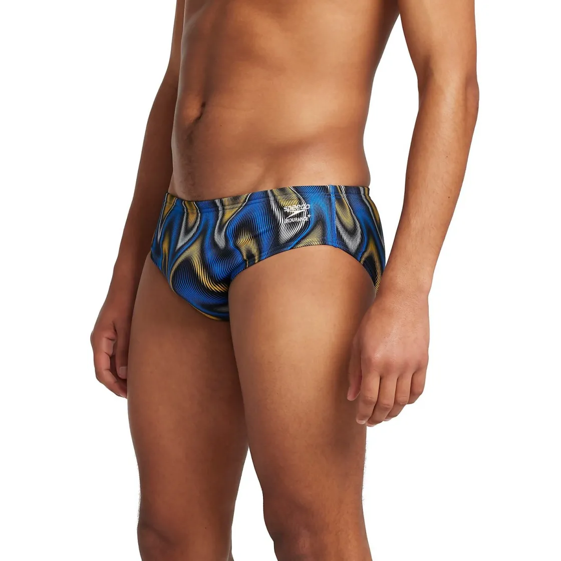 Briefs-Speedo Purpose Brief Blue Yellow
