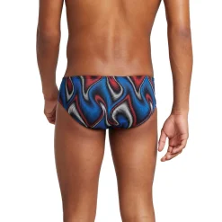 Briefs-Speedo Purpose Brief Blue Maroon