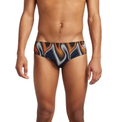 Briefs-Speedo Purpose Brief Navy Orange