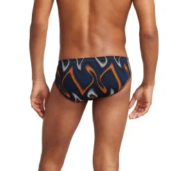 Briefs-Speedo Purpose Brief Navy Orange