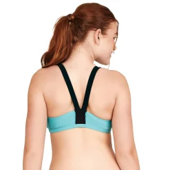 Two Pieces-Speedo Quantum Fusion Splice Bikini Top Teal