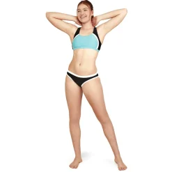 Two Pieces-Speedo Quantum Fusion Splice Bikini Top Teal