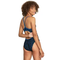 Racing|One Pieces-Speedo Race Maze Flyback One Piece Black/Blue