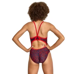 Racing|One Pieces-Speedo Race Maze Flyback One Piece Navy