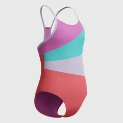 Girls Training|Girls Swimwear-Speedo Radiating Splice One Piece