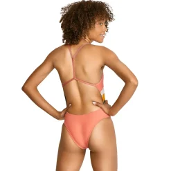 Fitness|Training-Speedo Radiating Splice One Piece Georgia Peach