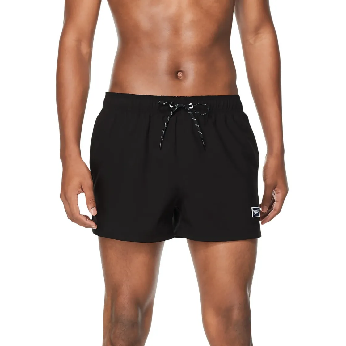Swim Trunks & Boardshorts-Speedo Redondo Edge Volley 14" Black