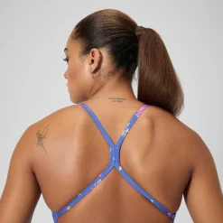Racing|Fitness-Speedo Regan Collection Printed One Back One Piece Floral Drift