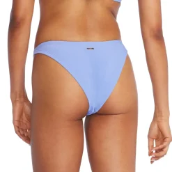 Two Pieces-Speedo Rib Scoop Bikini Bottom Curious Blue