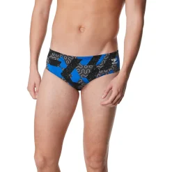 Briefs-Speedo Ruse Blocks Brief Speedo Blue