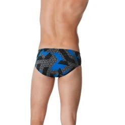 Briefs-Speedo Ruse Blocks Brief Speedo Blue