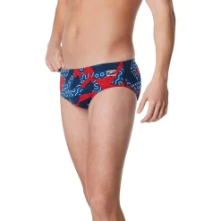 Briefs-Speedo Ruse Blocks Brief Red White Blue