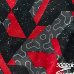 Racing|One Pieces-Speedo Ruse Blocks Flyback One Piece Speedo Red