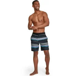 Swim Trunks & Boardshorts-Speedo Seafaring Stripe Bondi Basin Boardshort 18