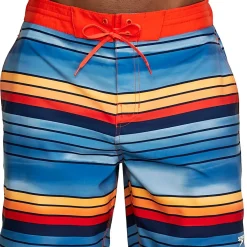 Swim Trunks & Boardshorts-Speedo Seafaring Stripe Bondi Basin Boardshort 18