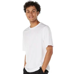 Teamwear|Rashguards-Speedo Short Sleeve Graphic Swim Rashguard White