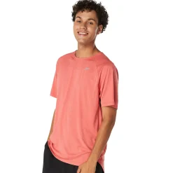 Rashguards-Speedo Short Sleeve Swim Rashguard High Risk Red