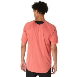 Rashguards-Speedo Short Sleeve Swim Rashguard High Risk Red