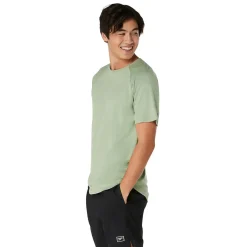 Rashguards-Speedo Short Sleeve Swim Rashguard Sage Green