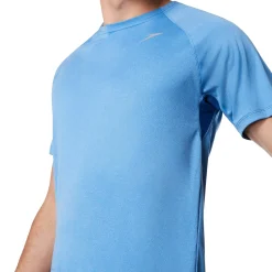 Rashguards-Speedo Short Sleeve Swim Rashguard Blue