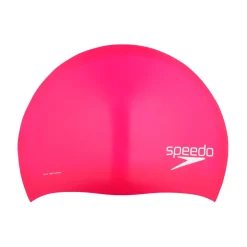 Caps-Speedo Silicone Long Hair Cap Pink
