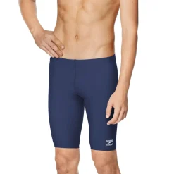 Jammers-Speedo Solid Adult Jammer Navy