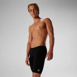 Jammers-Speedo Solid Adult Jammer Black