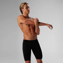 Jammers-Speedo Solid Adult Jammer Black