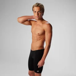 Jammers-Speedo Solid Adult Jammer Black