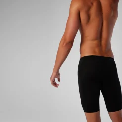 Jammers-Speedo Solid Adult Jammer Black
