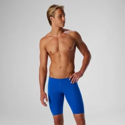 Jammers-Speedo Solid Adult Jammer Sapphire
