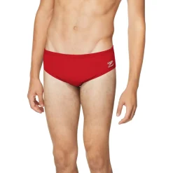 Briefs-Speedo Solid Brief - Endurance Red