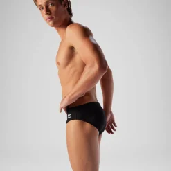 Briefs-Speedo Solid Brief - Endurance Black