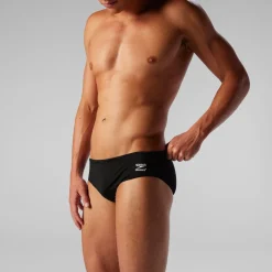 Briefs-Speedo Solid Brief - Endurance Black