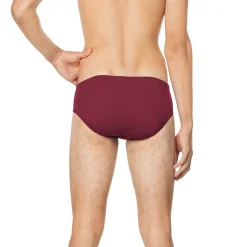 Briefs-Speedo Solid Brief - Endurance Maroon