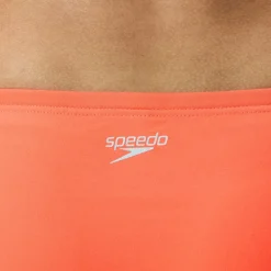 Two Pieces-Speedo Solid Classic Bottom Siren Red
