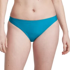 Two Pieces-Speedo Solid Classic Bottom Aquarium Blue