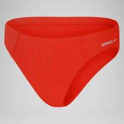Two Pieces-Speedo Solid Classic Bottom Coquelicot Red