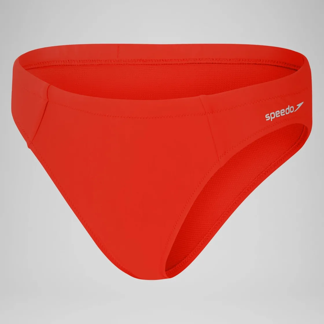 Two Pieces-Speedo Solid Classic Bottom Coquelicot Red