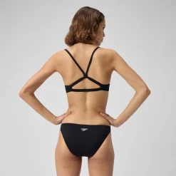 Two Pieces-Speedo Solid Classic Bottom Speedo Black