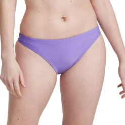 Two Pieces-Speedo Solid Classic Bottom Purple